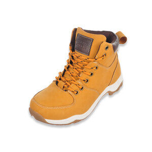 Joseph Allen Boys' Hiking Boots TAN - Tan & Black Lace-up Hiking Boot - Boys